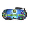 Kawaii Cartoon Brillenetui Geometry Dash Merch Reißverschluss Brillenaufbewahrungsbox Ins Stil Sonnenbrillenbox