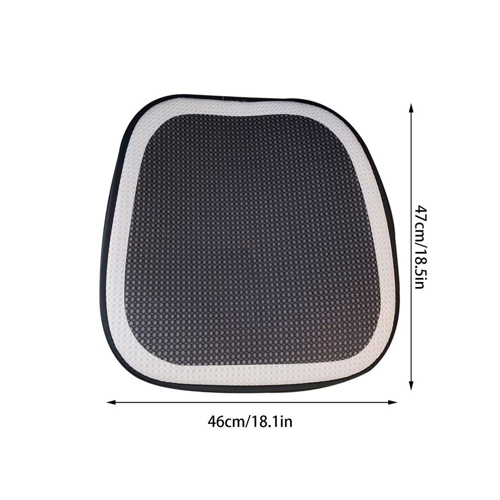 

3D Air Mesh Car Seats Breathable Air Mesh Seats Cool Cover Pad Honeycomb Cooling Bottom Seats For Auto SUV Truck Home Cushion красный