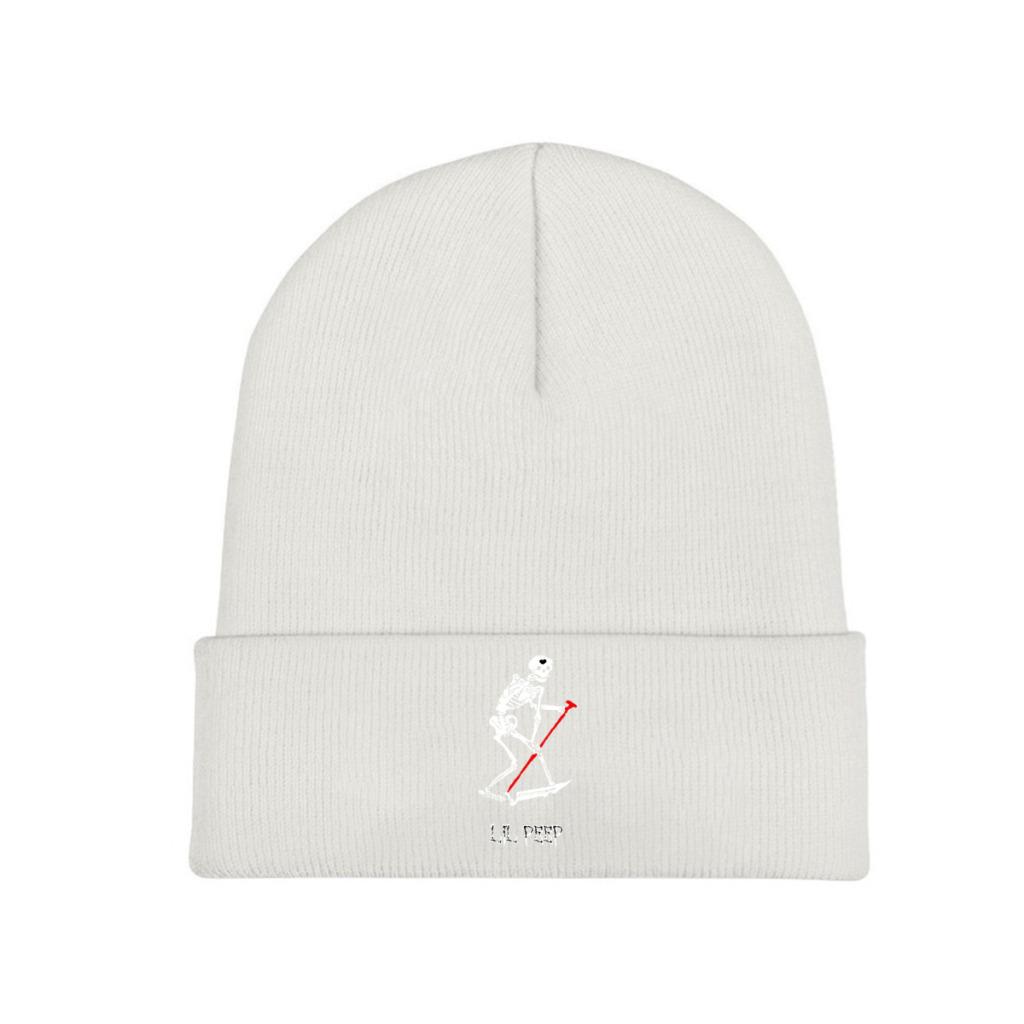 Lil Peep Skeleton Crybaby Best Seller Knitted Caps for Women Unisex Skullies Beanies Winter Hats Polyester  Casual Caps