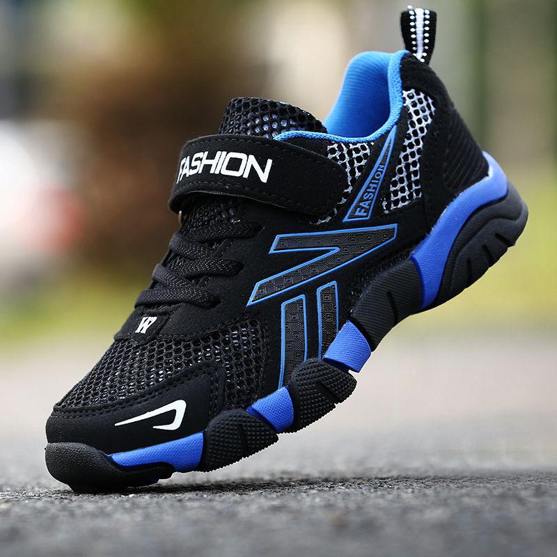 Boys' Mesh Breathable Sports Running Shoes for Spring, Summer, and Autumn