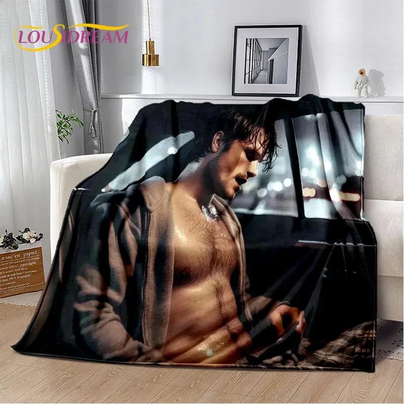 

3D Handsome Josh Hutcherson Star Soft Flannel Blanket for Beds Bedroom Sofa Picnic,Throw Blanket for Cover Outdoors Leisure Gift 75x90cm