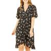 Mela London Womens/Ladies Floral V Neck Wrap Dress