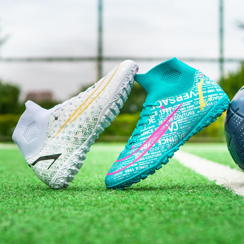 Quality Soccer Shoes Football Shoes for Men Soccer Cleats Children Original Football Boots Youth Unisex Comfortable Futsal Shoes