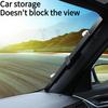 1PC car sunscreen sunshade insulation sunshade rear gear windshield summer supplies rear gear automatic telescopic sunshade