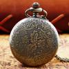 10pcs/lot Vintage Quartz Pocket Watch Women Men Analog Necklace Pendant Pocket Watch Souvenir Gift Reloj De Bolsillo