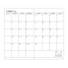 2026 April 2026 1 Page Per B7 Clear Neon EDiT Planner/Schedule Book, Start, Day, Size, Pocket, Orange, 26SDR-ETB02-OR