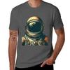 Spaceman T-Shirt Functional Casual Short Sleeve Tee