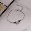 Blue Star Bracelets Simple and Elegant Alloy Star Wristband Minimalist and Chic Star Charm Handchain Fashion Jewelry