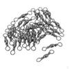 30 Pcs Barrel Swivels Size 1/2/5/6/8/10/12# Sea / Coarse Barell Rig