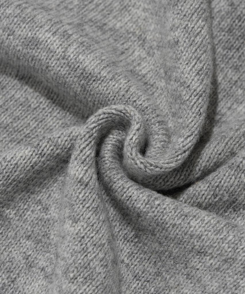 Cargobros For Woman Daily Blended Round Cardigan (Gray)