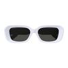 Gucci Logo Decorated Oval Sunglasses Men Sunglasses White GG1531SK004