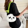 Versatile New Cartoon Panda Plush Handheld Doll Versatile Diagonal Cross Bag