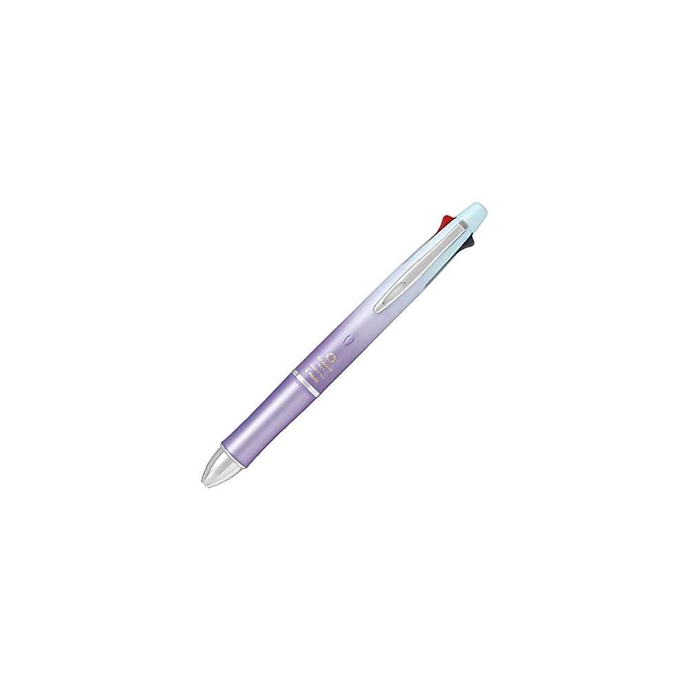 Pilot Dr. Grip 4+1 Multifunction Pen 0.5mm Black Red Blue Green 0.3mm Mechanical Pencil Gradient Lavender