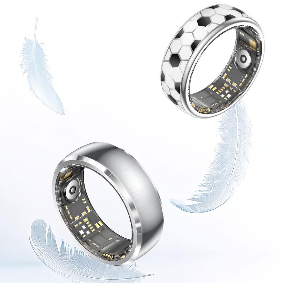 Smart Ring: Multi-Mode Pedometer, Sleep & Heart Rate Monitor, Gesture Control, Call Alerts, Compatible with Douyin