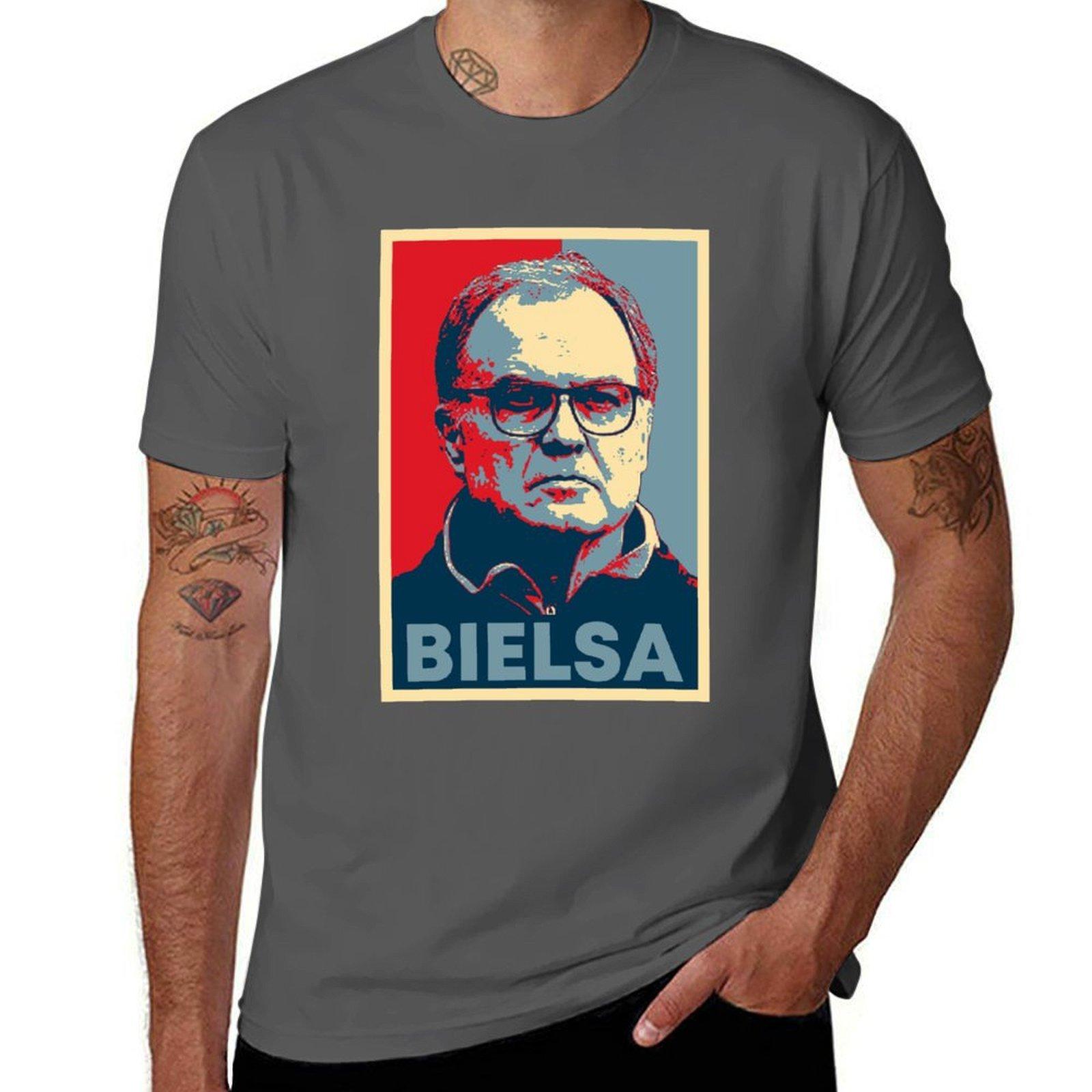 

Marcelo Bielsa Hope TShirt Fashion Print Casual Short Sleeve 4XL