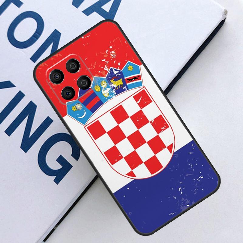 Croatia Flag For Samsung Galaxy M16 M06 M33 M13 M35 M53 M11 M21 M31 M55 M15 M14 M34 M54 M12 M32 M52 Case
