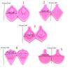 Ohrring-Harzformen, Schmuckgussform, DIY-Herstellung, Bastelform für Frauen, Ohrringe, Anhänger, Basteln, Geschenkzubehör