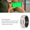 Smart Ring Gesture Control 5ATM Water Proof Aluminium Alloy Smart Health Fitness Ring