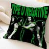 Rock Band T-Type O N-Negative Pillow Case Cushion Cover Car Throw Pillow Case For Sofa Car Christmas Gift 40x40cm 45x45cm