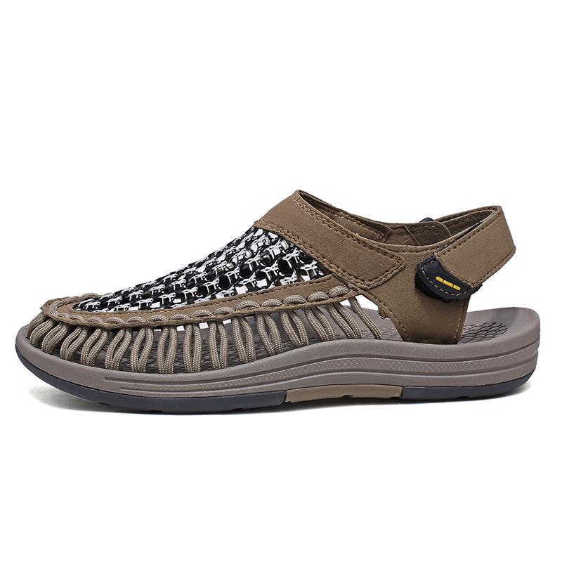 New Style Men Walking Shoes New Fashion Men's Sandals All-match Quick Dry Wading Aqua Shoes Cool Beach Flats Man Roma Footwear