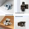 15set Double Roller Cabinet Lock Latches Furniture Catches Cupboard Door Double Roller Catches Furniture Hardware