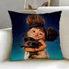 Klassischer Animationsfilm Die Croods Kissenbezug Weich & Leicht zu Waschen – Vielseitig für Sofa, Bett, Reisen und Büro