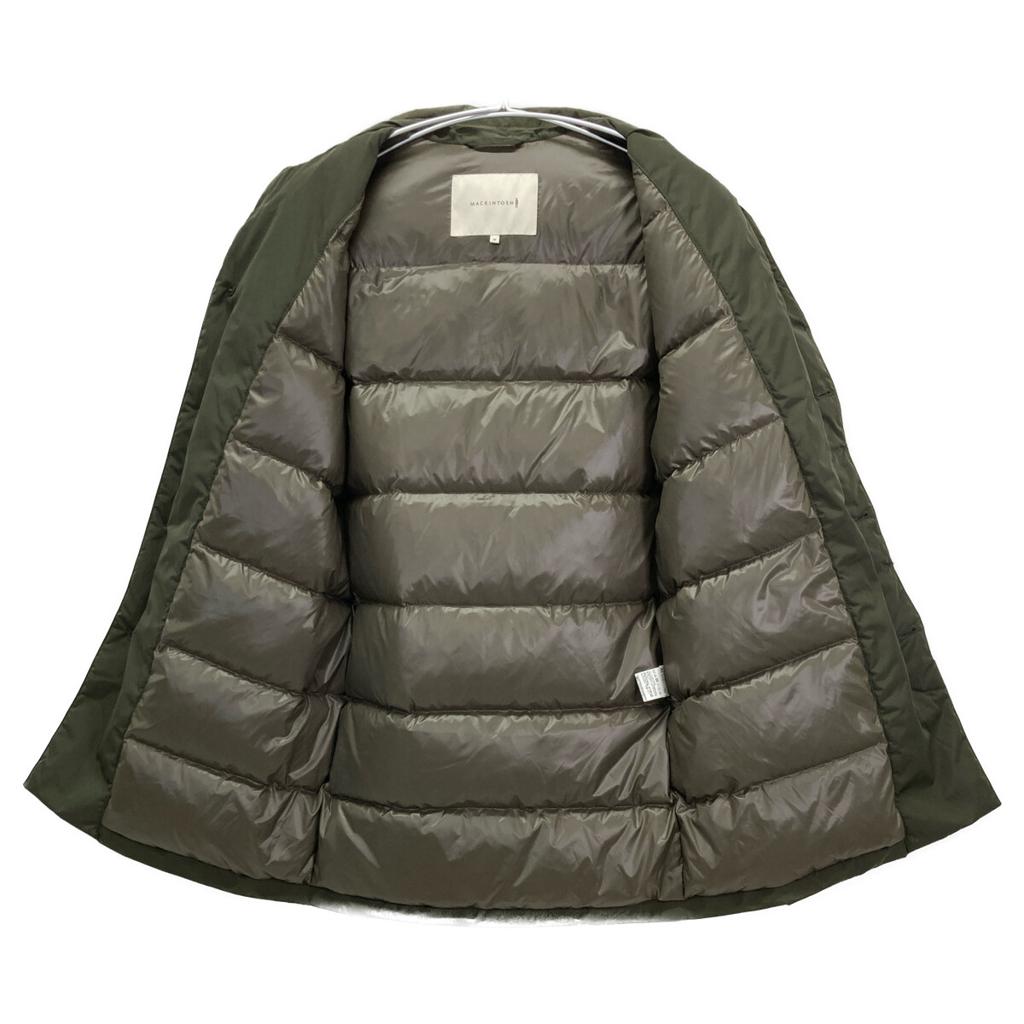 MACKINTOSH GD-026 Khaki Nylon 2-Way Down Coat Hoodie coat 38 khakiUsed
