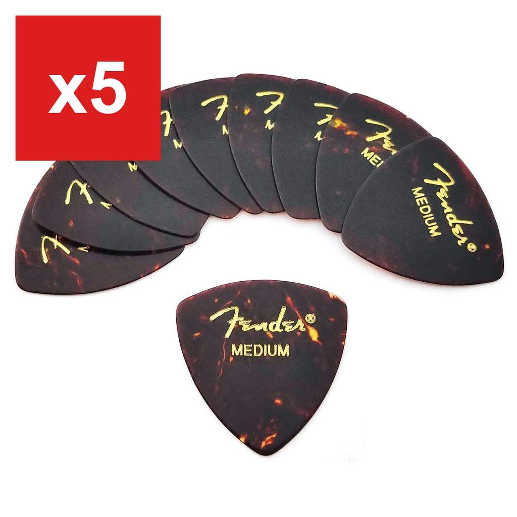 Guitar Picks Fender Triangle Medium Shell (10-Pack)