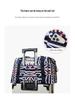 Multifunctional Yoga and Sports Travel Bag with Dry/Wet Separation, Large Capacity, and Trolley-Ready Design.