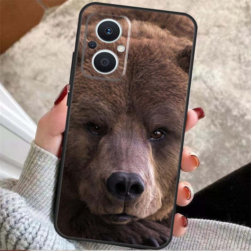 

Grizzly Bear For OPPO Reno 14F 13F 12F 11F 8T 10 11 12 13 14 Pro 7 8 Lite OPPO Find X8 X6 X5 X9 Pro Case OPPO Reno14 F