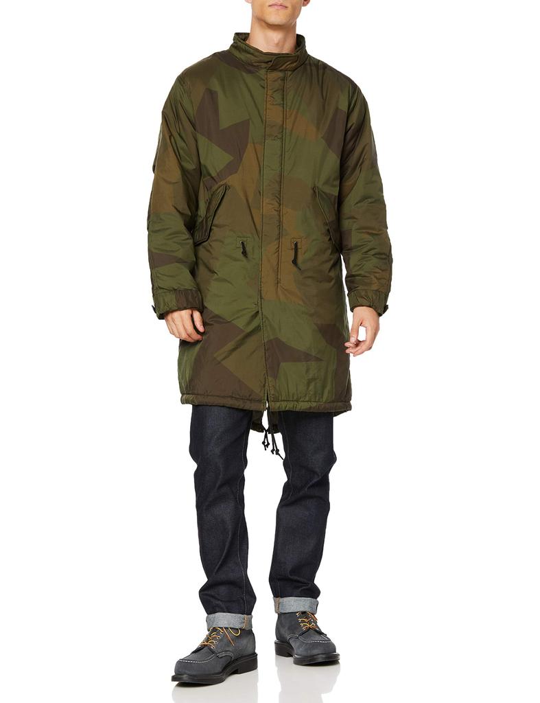 Alpha Industries Military Coat TA1410 Size L M-65 Khaki,