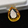 4.80 Ct NATURAL Yellow Sapphire Pendant Size Certified Pear Cut Loose Gemstone