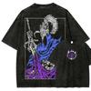 Classic Action Roleplaying Game Blood Borne Peripherals Print Tshirt Men Women Fashion Retro Washed Cotton Casual Oversize Top