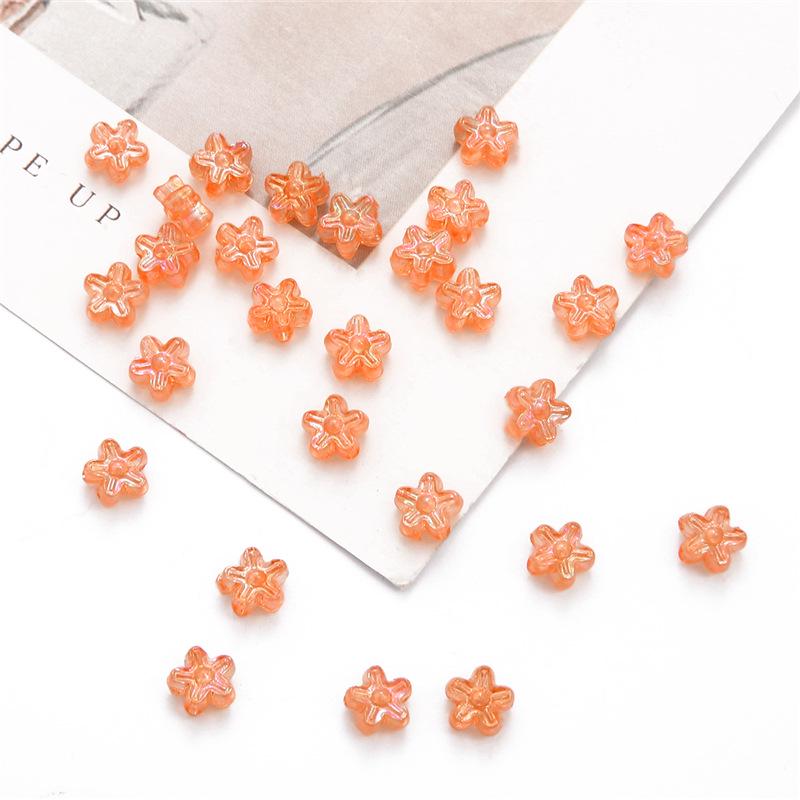 

Акриловые бусины в стиле ретро для самодельных украшений: Серьги, ожерелья, подвески и аксессуары. 6.5mm Size, 1mm Hole, 20 pieces/bag