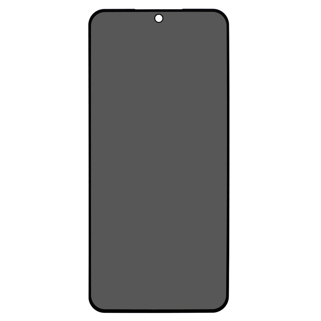 For Samsung Galaxy S23 FE Full Coverage Tempered Glass Film Silk Printing Anti-Spy Screen Protector (Side Glue)