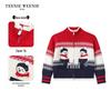 Teenie Weenie Kids' Christmas Knitted Skirt Set