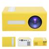 Household Projector AV Portable LED Mini CrossBorder with Remote Control (Jaune Prise )