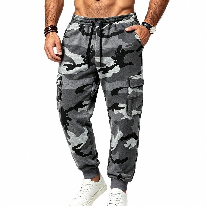 Men S Outdoor Camouflage Cargo Jogger Sweatpants