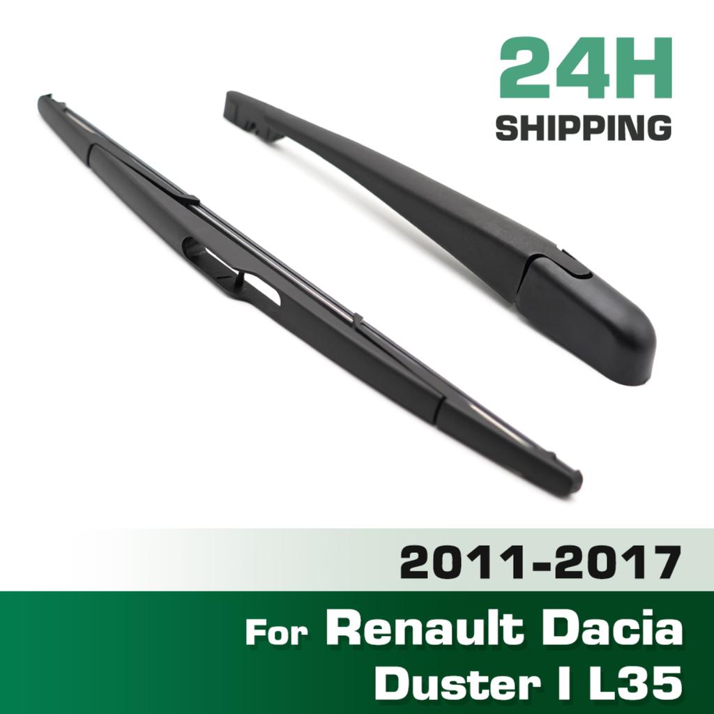 Wiper 14" Rear Wiper Blade & Arm Set Kit For Renault Dacia Duster I L35 2011 - 2017 Windshield Windscreen Window Brush