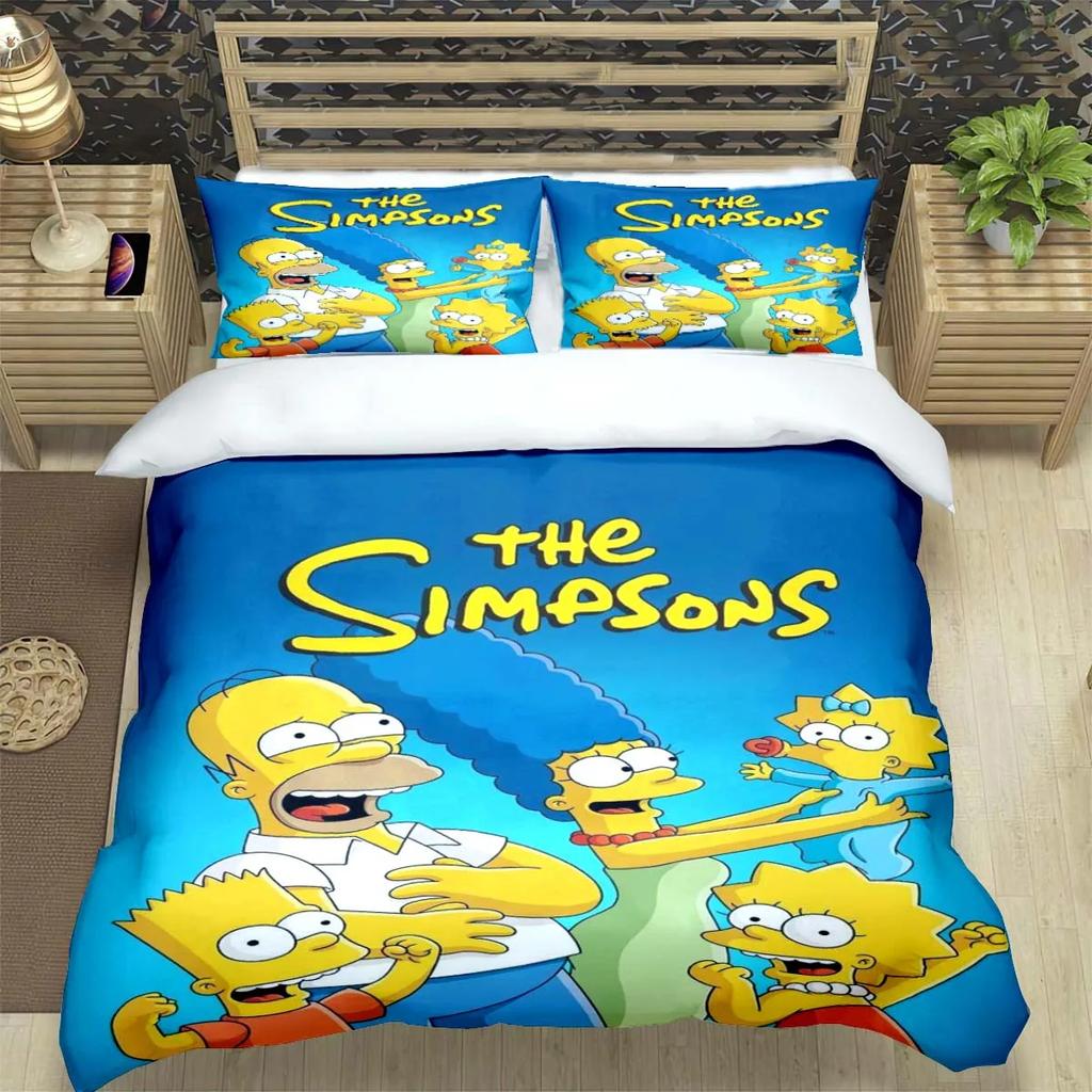 Beliebte Cartoon-TV-Rollen-Druck Bettwäsche-Sets Bettwaren-Set Bettdecken-Set Teens Mädchen Twin Einzel Kind Geschenk