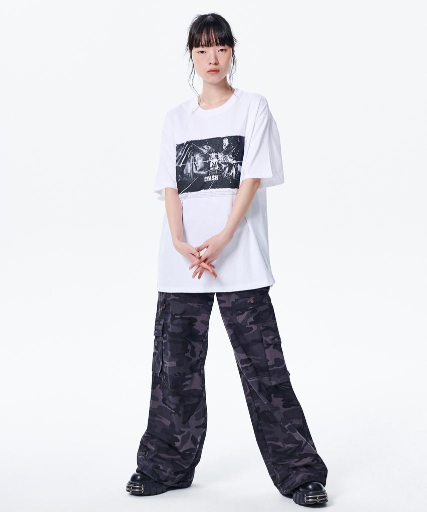 Leoninghai Crash Half Sleeve Tee [White]