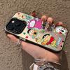 Applicable iPhone11/12/13/14 Promax15 Huawei cute fun cartoon crayon small new phone case