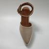 Espadrillas con Plateau da Donna Zeppa 10cm Punta Sottile Eleganti Scarpe da Festa Donna Taglie Forti 42