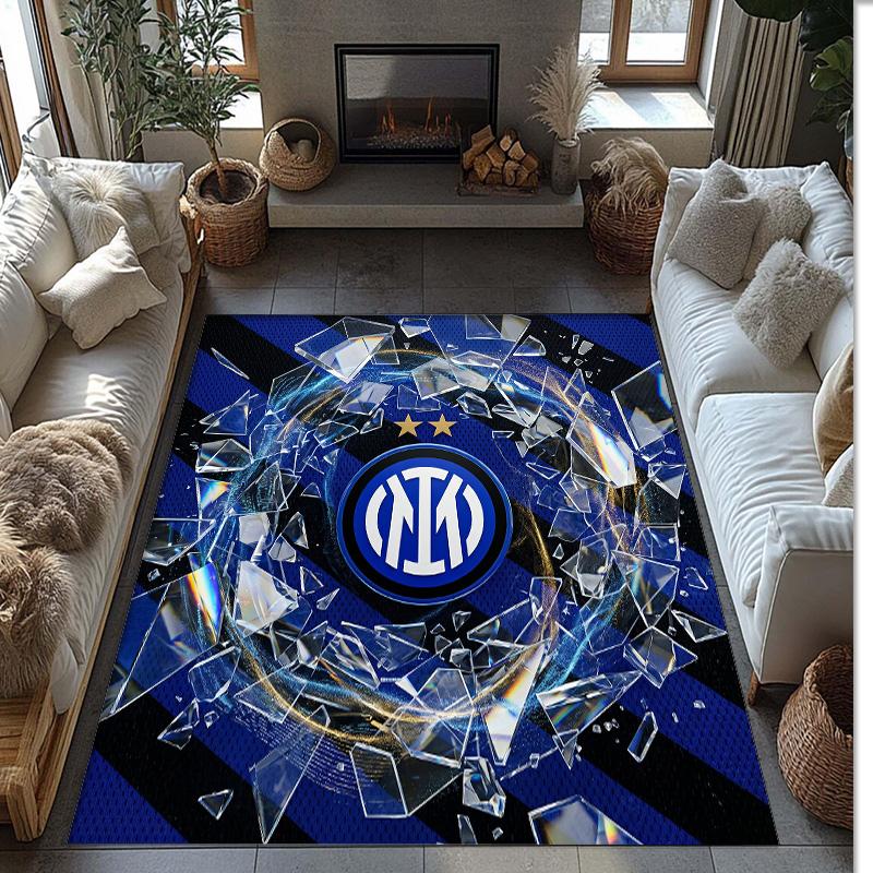 Borussia Dortmund Printed Flannel Area Rug Non Slip Soft Polyester Floor Carpet Indoor Decor Mat for Bedroom Living Room Sofa