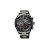Casual Fashion High-End Satellite GPS 100 Meters Waterproof Quartz Titanium Strap Men's Watch Black Dial CC3085-51E