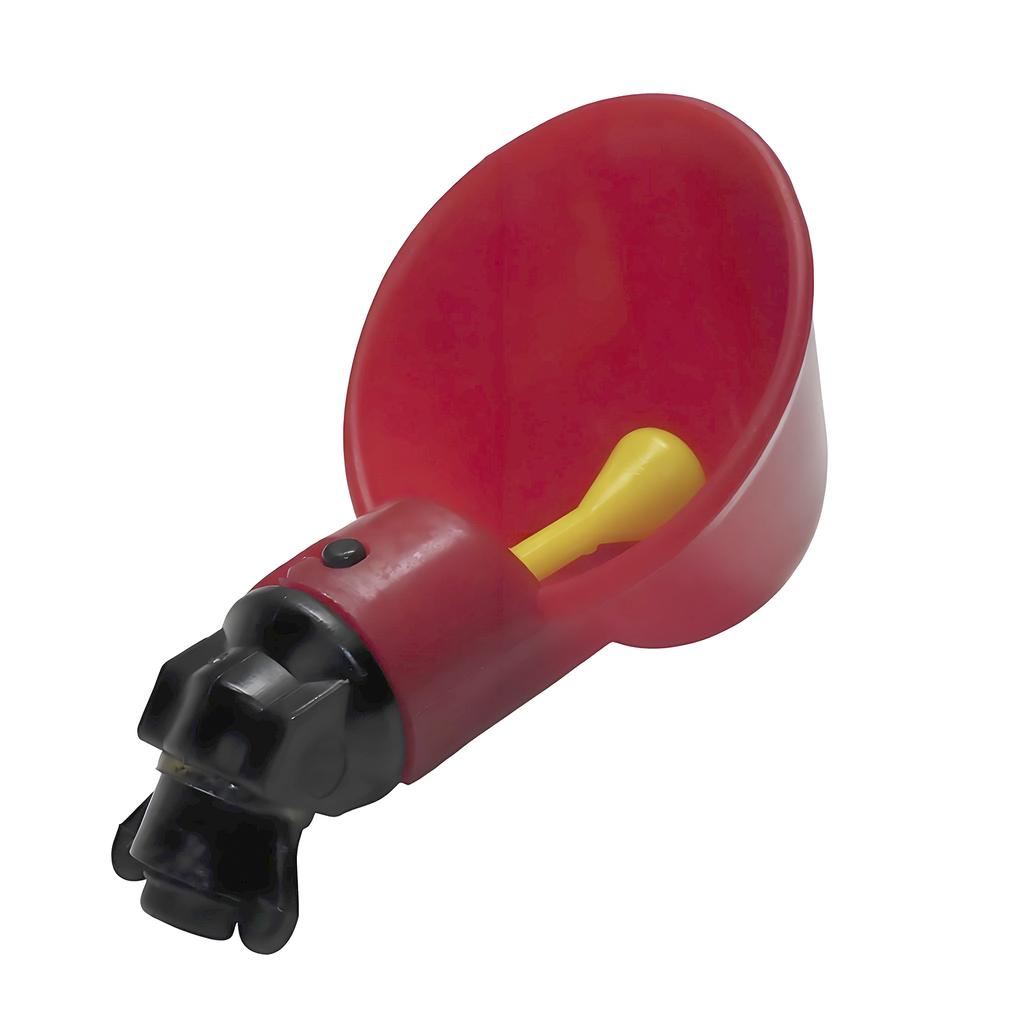 2/5/10Pcs Chicken Quail Hanging Water Cups Nipple Drinking Bowl Birds Water Bowl Drinker Cups for Backyard Automatic Poultry