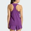 Adidas Adizero Road To Records Side Split Sports Slim Fit Round Neck Running Vest Women tops KA6122