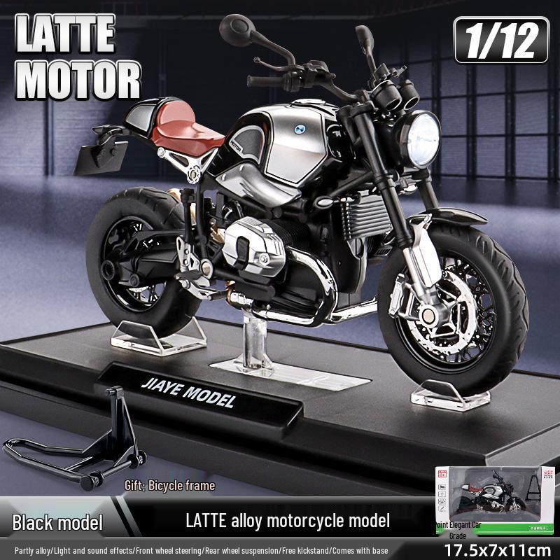 Alloy 1:10 BMW S1000RR Motorcycle Model with Sound and Light Features