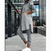 Dammode Ledig Fleece Huvtröja Kostym