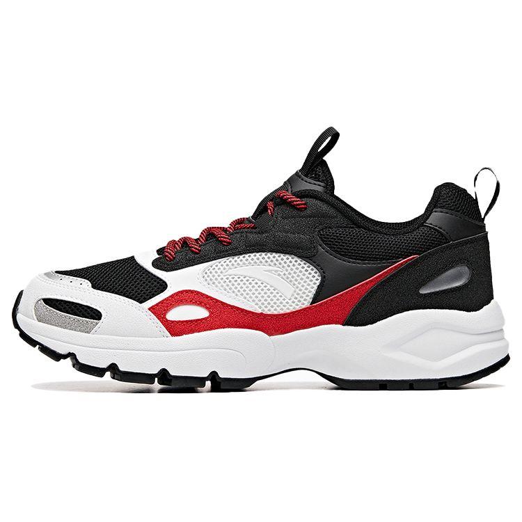 

Anta Low Top Running Shoes Men Sneakers White Black 111938811R-3 39